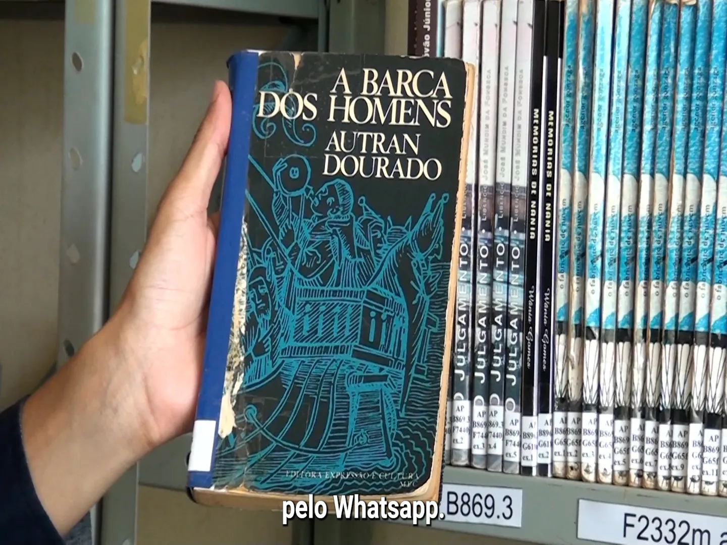 livro de Autran Dourado - A Barca dos Homens