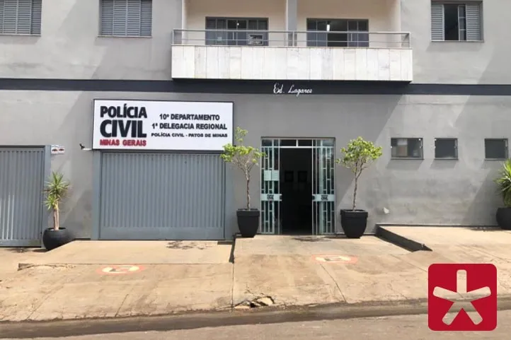 prédio da delegacia regional de Patos de Minas