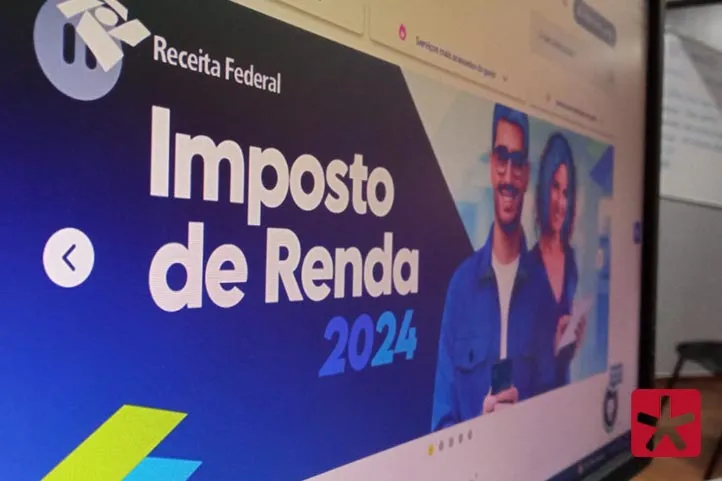 página da Receita Federal na internet