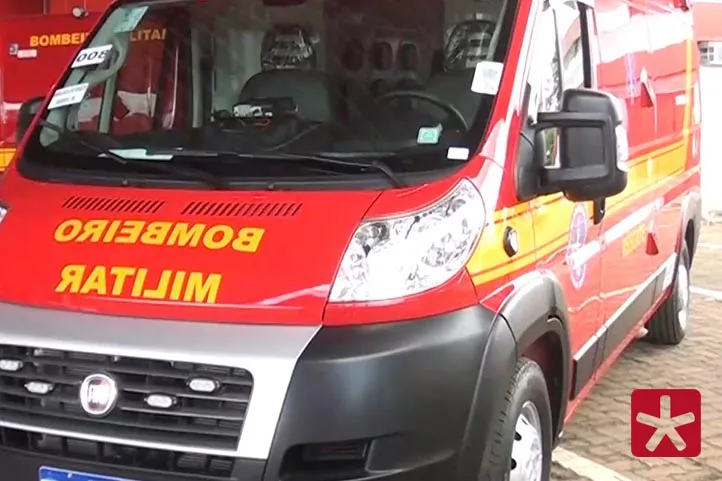 viatura do Corpo de Bombeiros
