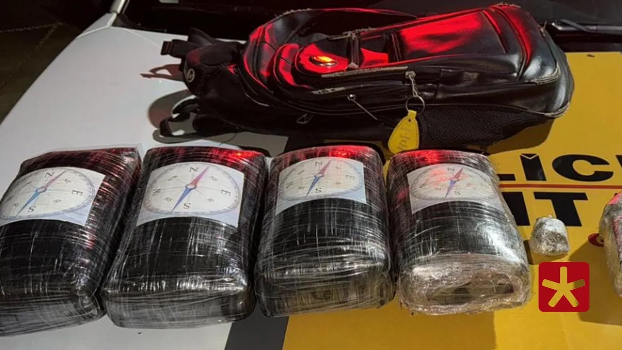 Casal é preso em flagrante por tráfico de drogas na MGC-462, em Minas Gerais