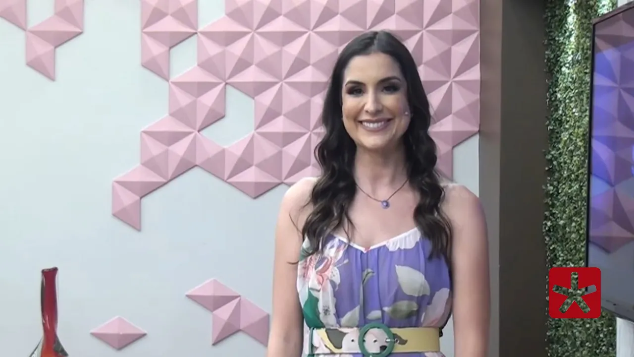 Ludmila Bahia apresenta benefícios da dança do ventre no programa Espaço Feminino desta quarta-feira
