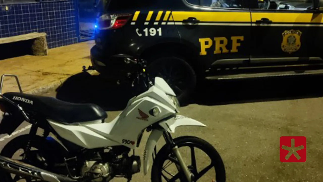 Moto furtada e clonada em Alagoas é apreendida na BR-365 em Patos de Minas