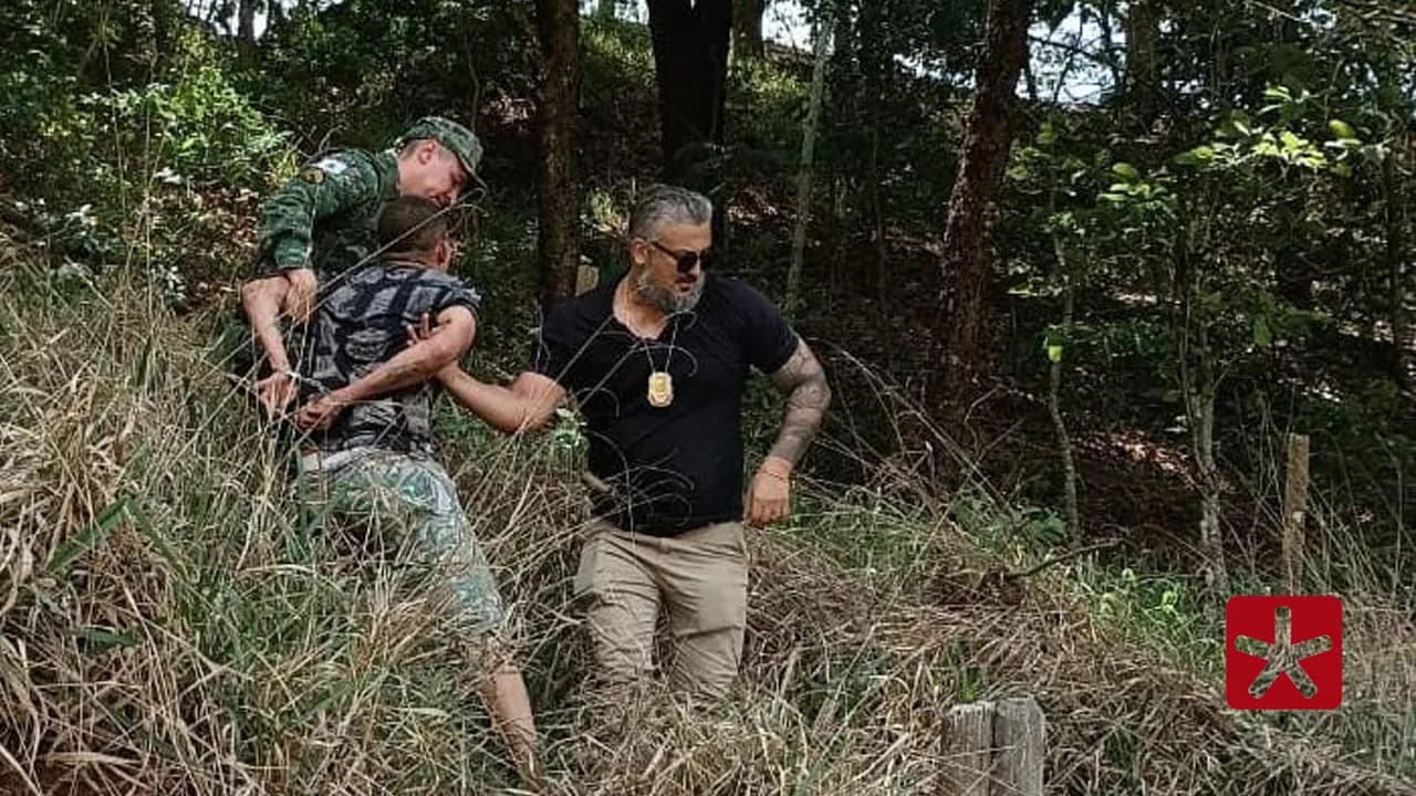Detento foi localizado na BR 354, próximo ao trevo de Arapuá 