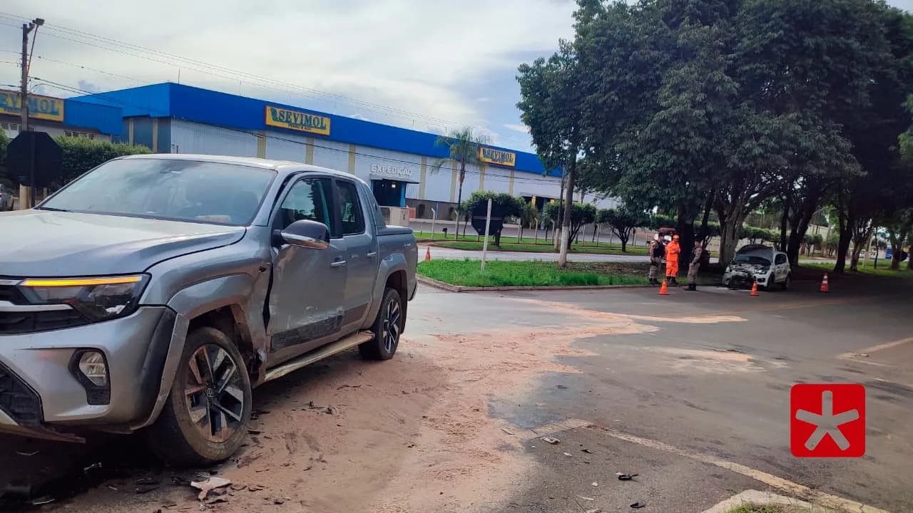 Acidente ocorreu no bairro Planalto, em Patos de Minas