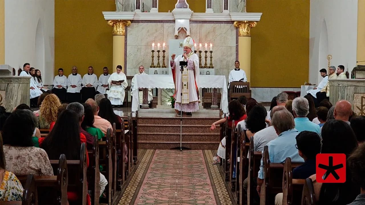 Celebração ocorreu na Catedral de Santo Antônio, na terça-feira (24)
