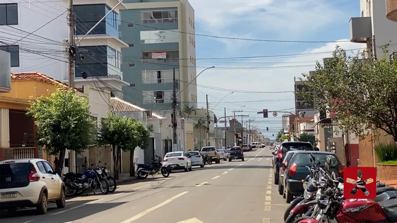 Rua Dona Luiza, em Patos de Minas