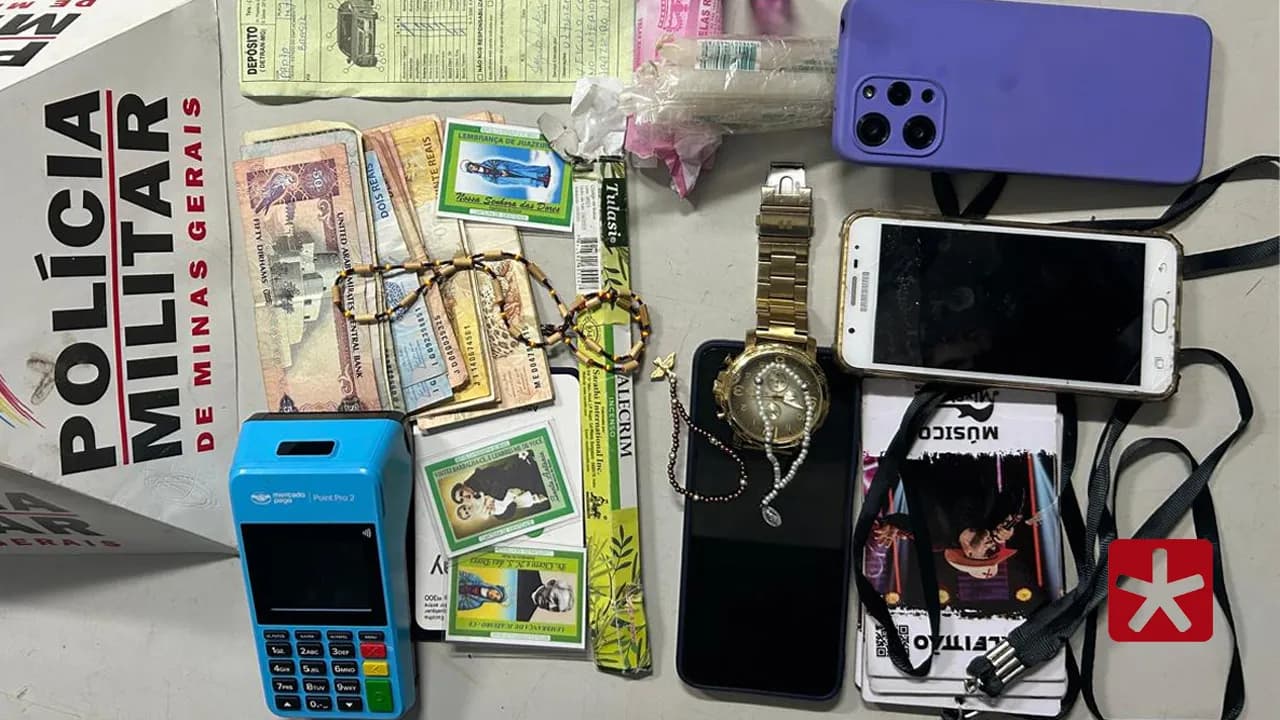 Trio simulou oração e trocou envelope de dinheiro com R$ 2 mil por outro
