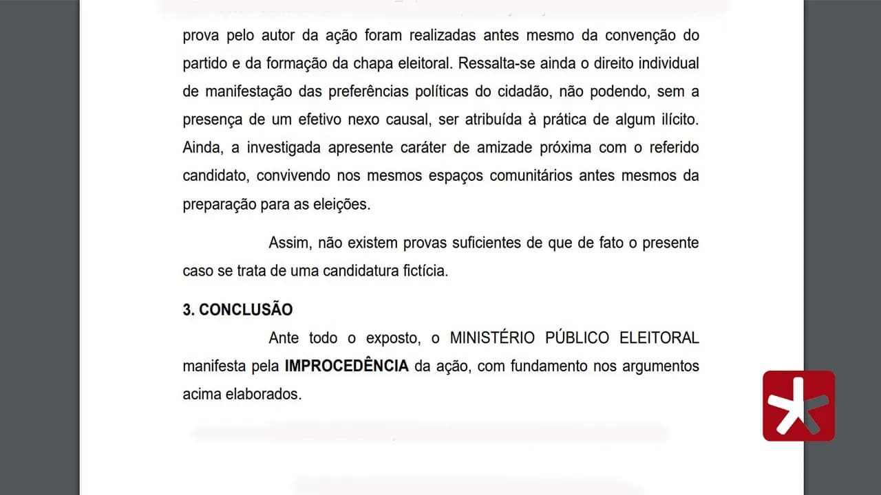 Ministério Público diz que ação do PDT contra o partido Republicanos em Patos de Minas é improcedente