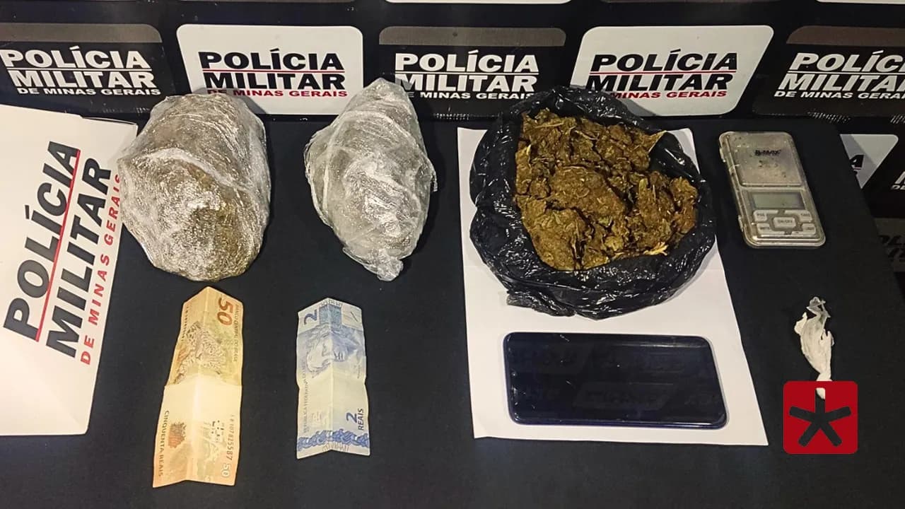 Homem tinha intuito de levar drogas do Distrito Federal até João Pinheiro