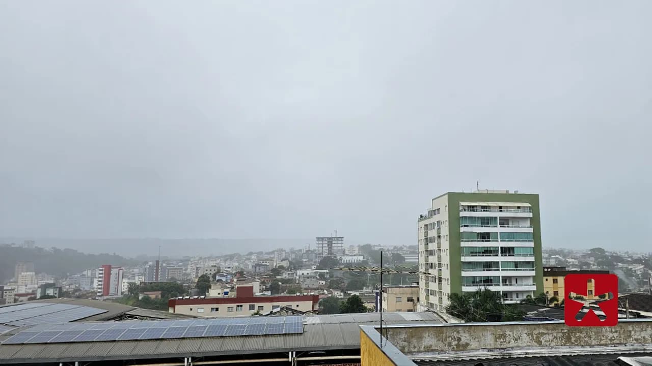 Chances de chuva são de 85% ao longo do dia, diz Climatempo 