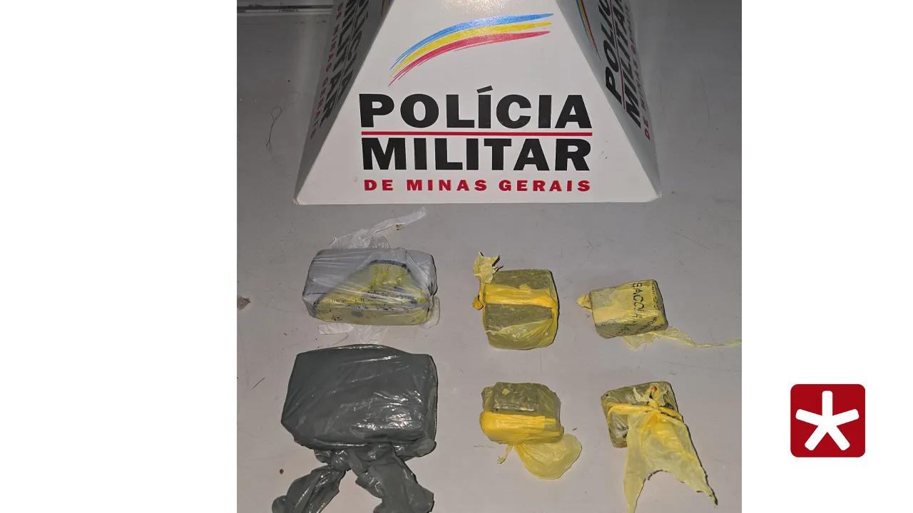Jovem é preso com tabletes de maconha no bairro Jardim Esperança