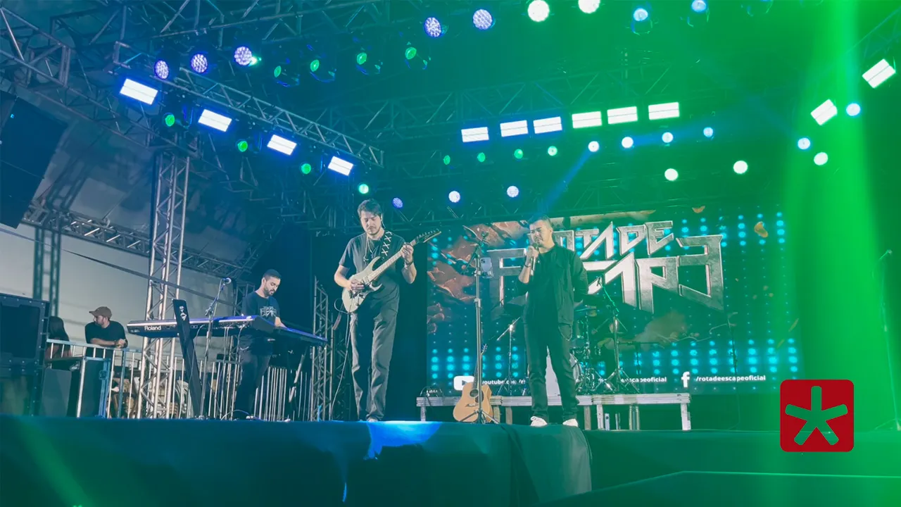 Dupla Jacson e Paulo, que têm deficiência visual, demonstrou inclusão e música boa