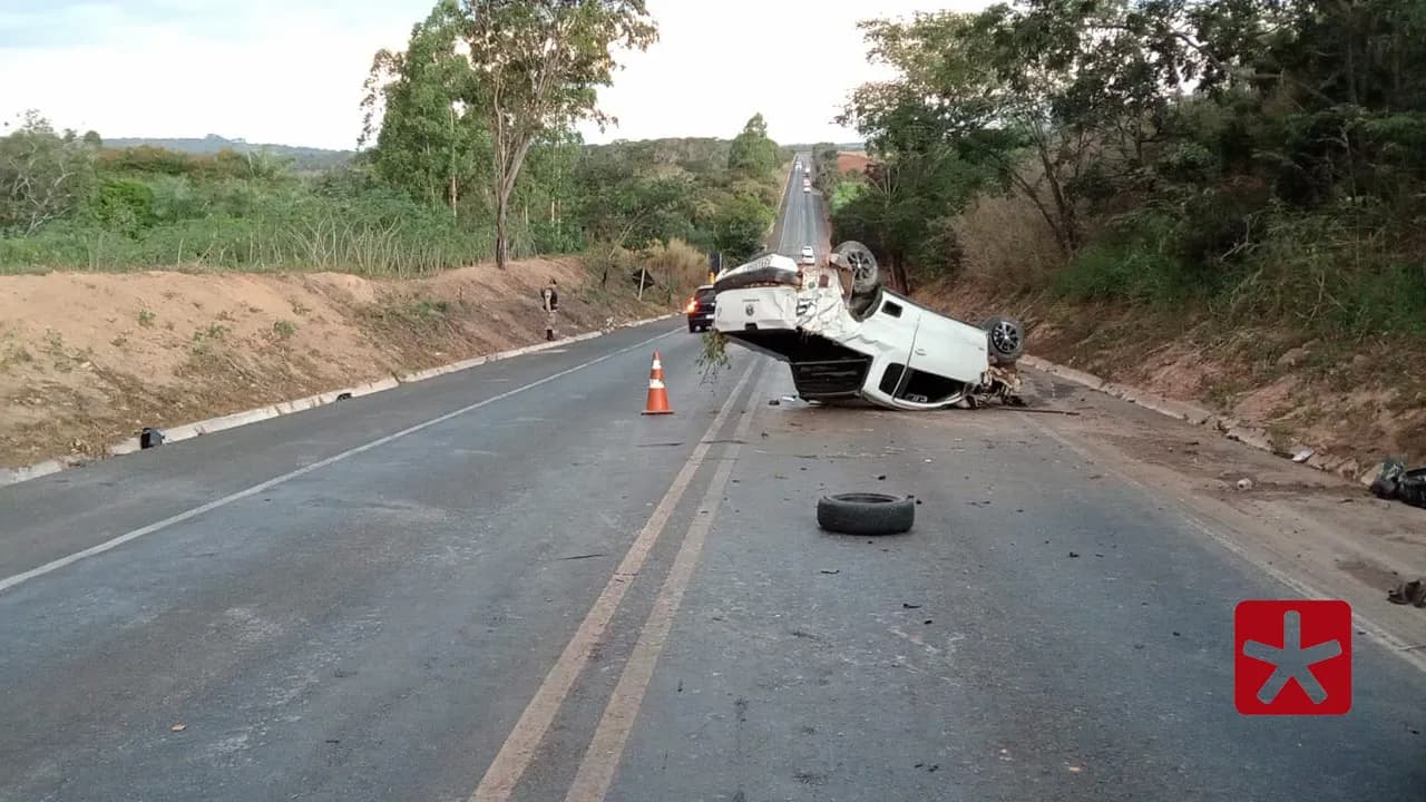 Vítimas foram encaminhadas para hospital de Patos de Minas no último domingo (1°)