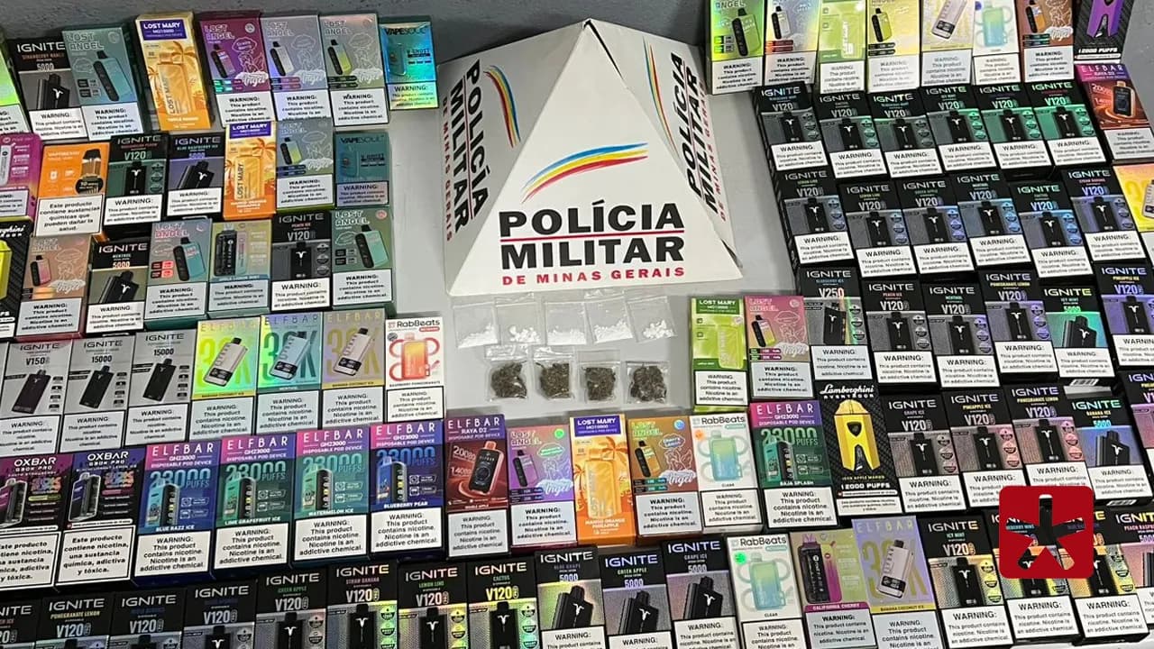 Cão farejador também sinalizou substância branca semelhante à cocaína