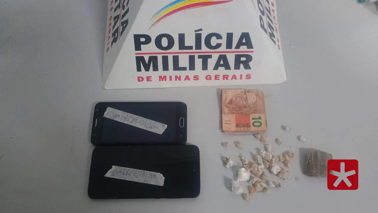 Adolescentes estavam com substâncias ilícitas análogas ao crack, cocaína e maconha