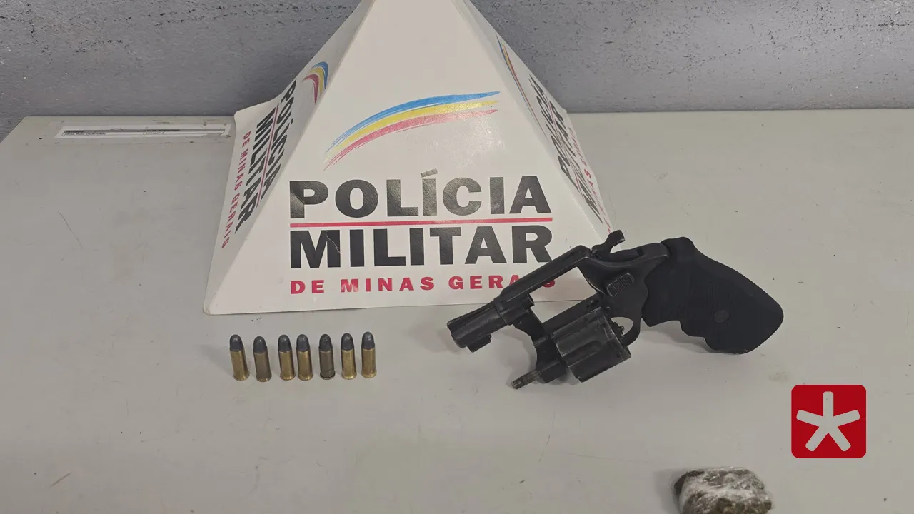 Homem é preso após disparar contra antena da Polícia Militar em Patos de Minas