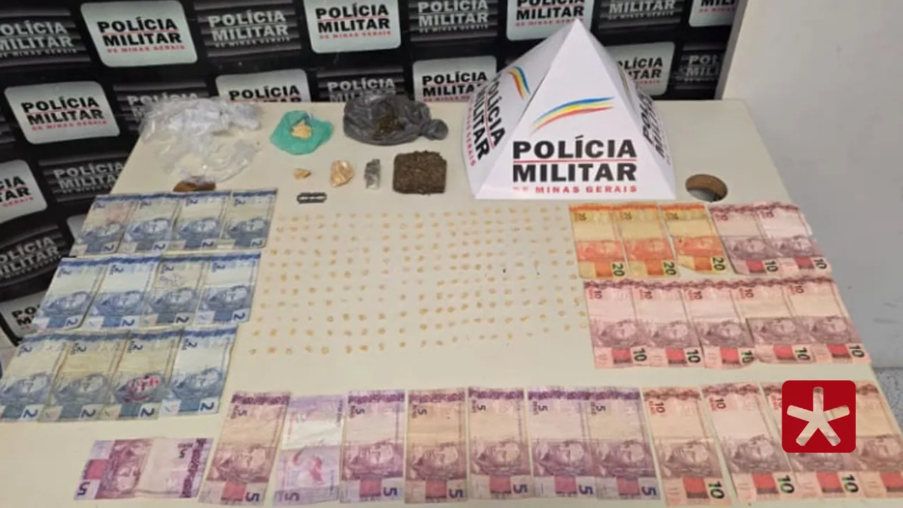 Investigado foi encontrado nos fundos da residência e assumiu ser proprietário do material