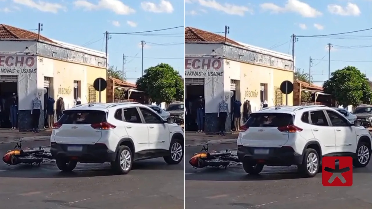 Segundo testemunhas, colisão teria acontecido por mais uma infração de parada obrigatória
