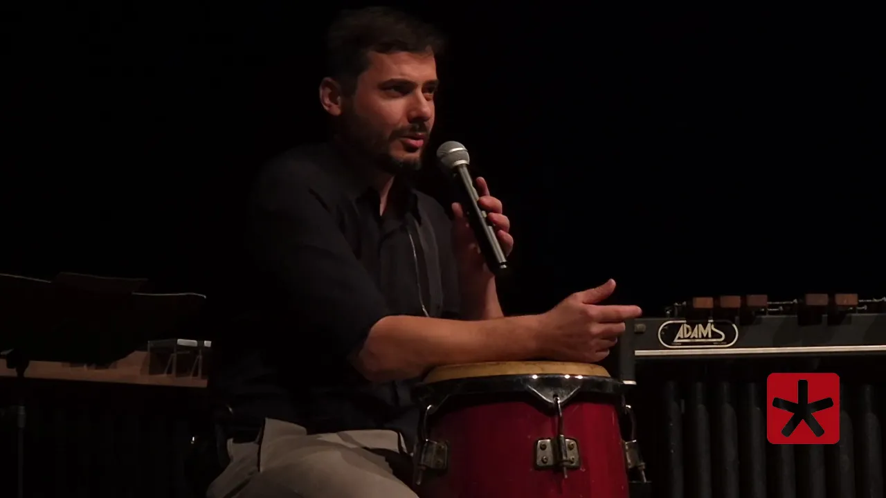 Teatro Municipal recebe workshop e concerto com o percussionista Cesar Traldi em Patos de Minas