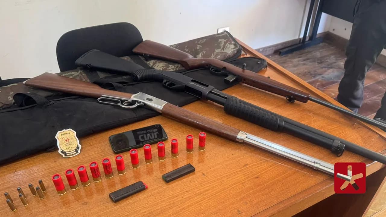 Suspeito foi preso em flagrante e encaminhado ao presídio de Araxá