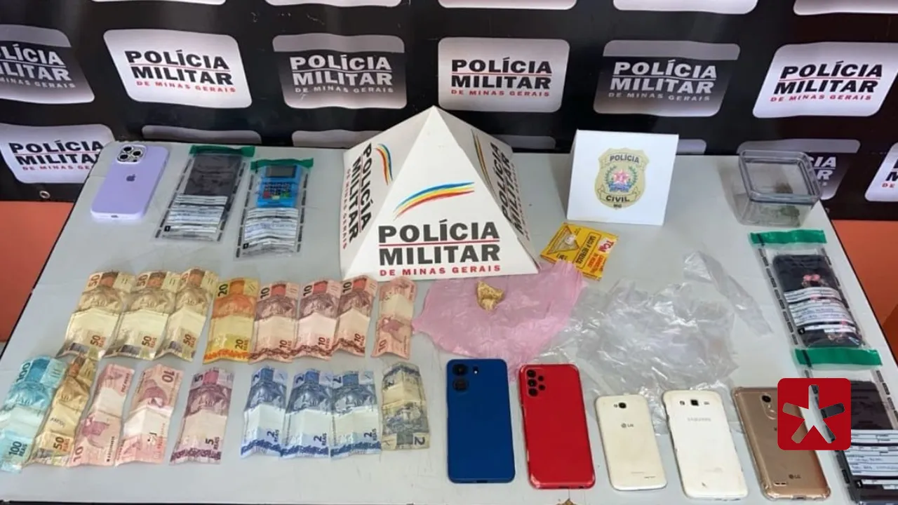 Suspeitos de tráfico são presos com drogas e dinheiro durante operação