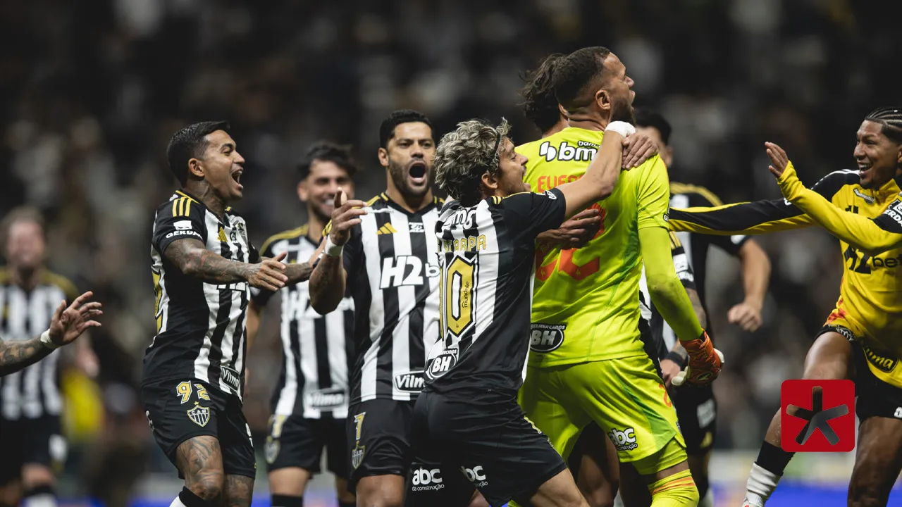 Partida terminou empatada no tempo normal e foi decidida nas penalidades, com Everson sendo o grande nome da noite