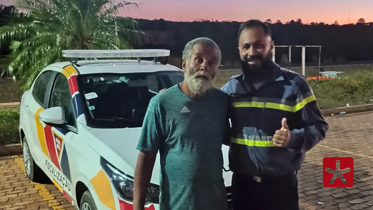 Enilson José dos Reis, de 53 anos, foi encontrado acompanhado de romeiros 