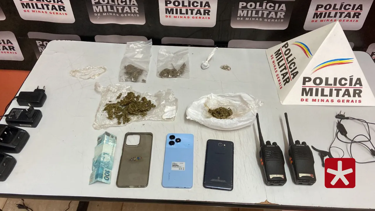 Mulher é presa por tráfico de drogas, formação de quadrilha e corrupção de menores