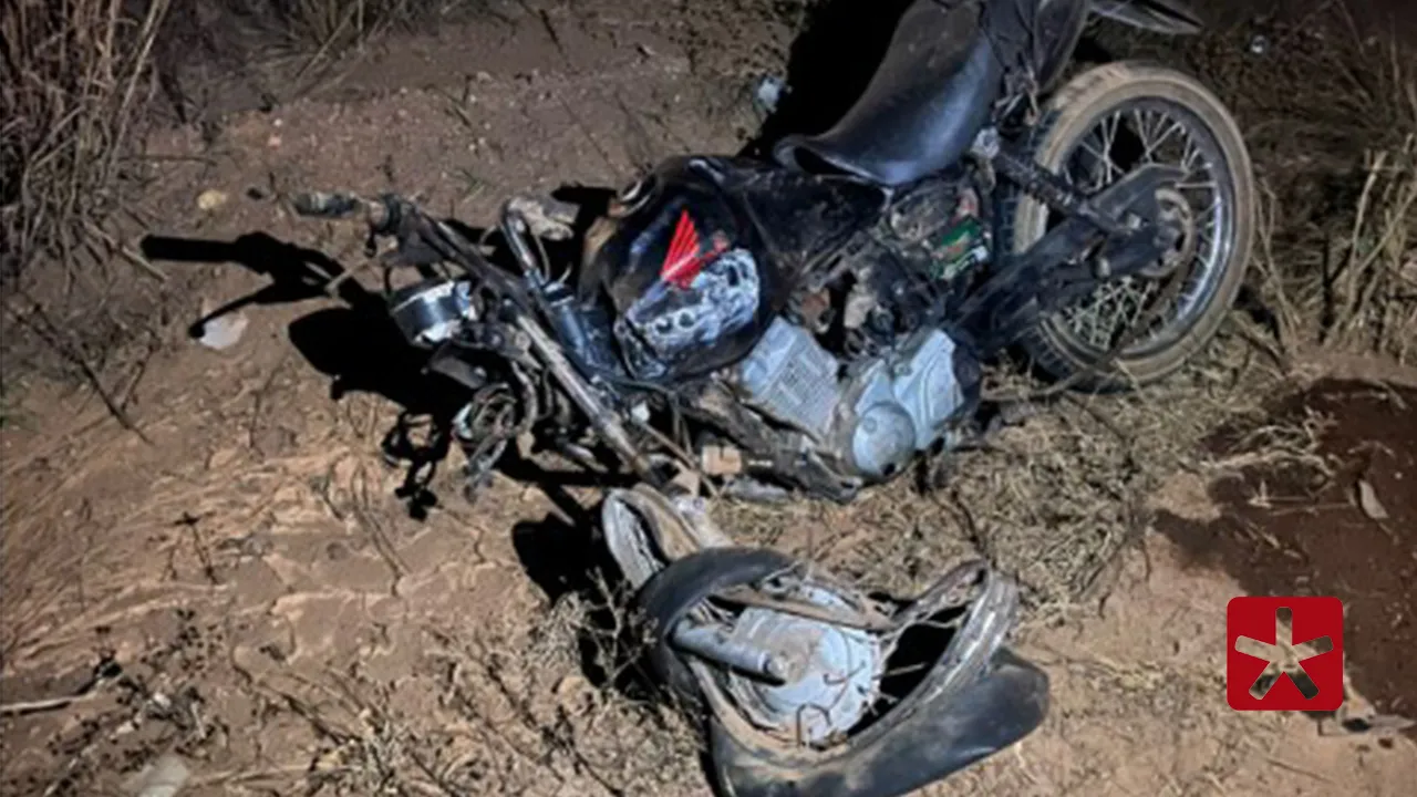 Motociclista morre em violento acidente de trânsito na BR-146