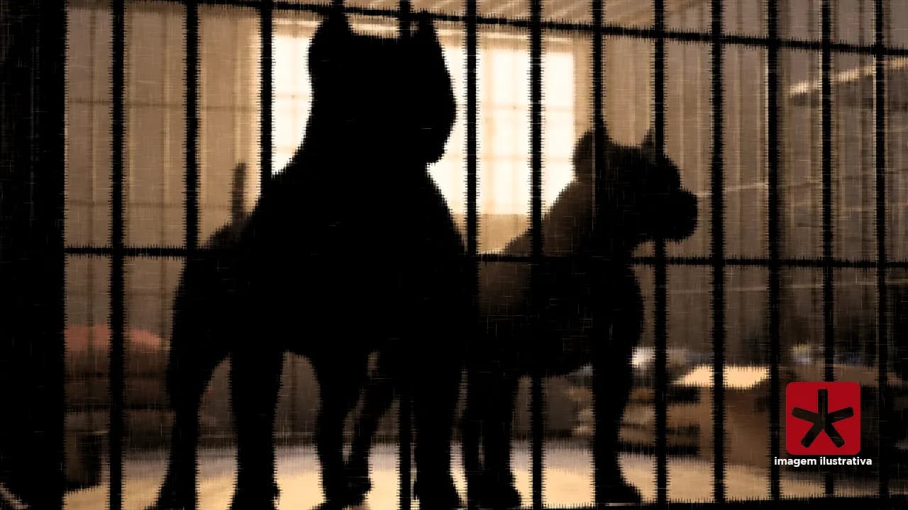 Cães da raça pitbull capturados no fim de semana atacam servidora do Centro de Zoonoses