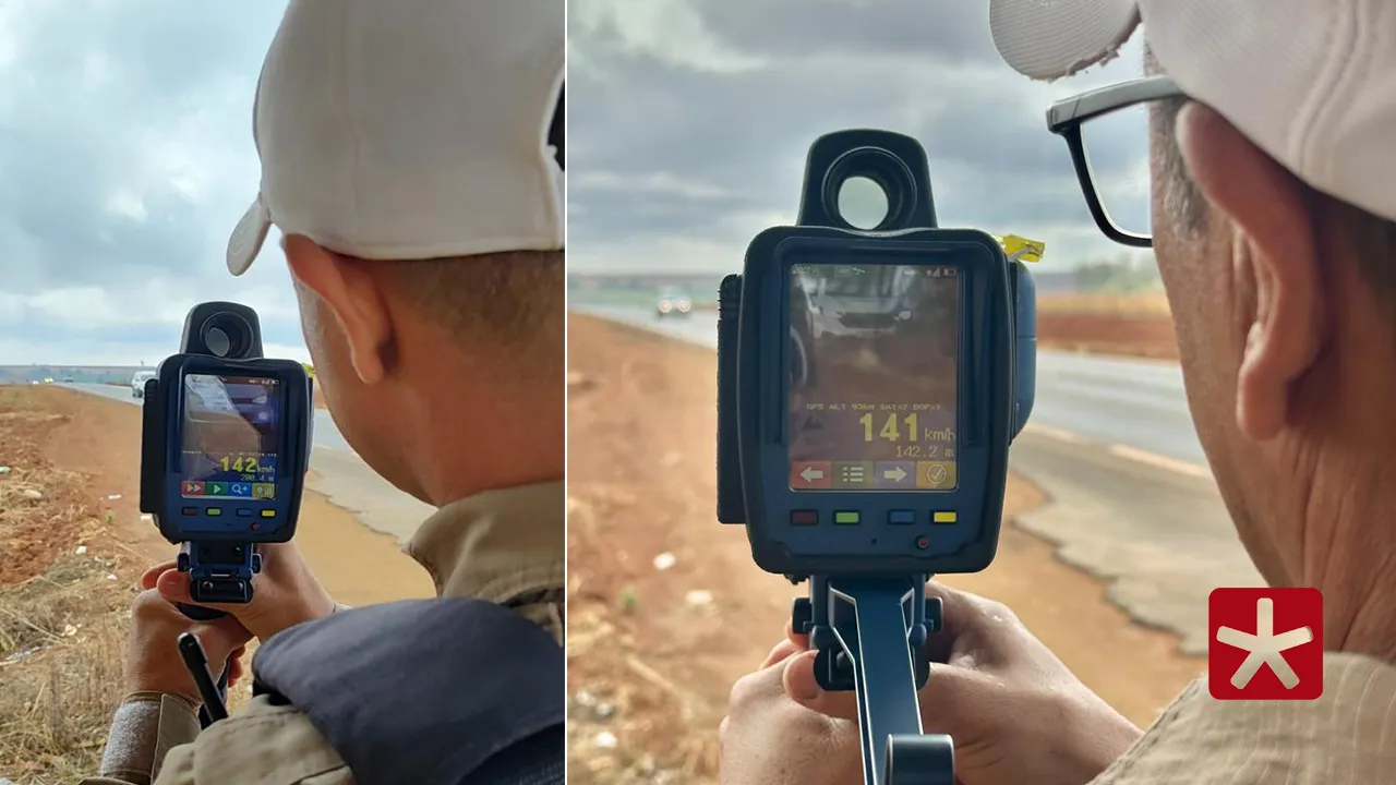 Veículos são flagrados a mais de 140 km/h em rodovias com limite de 80 entre Patos de Minas e Presidente Olegário
