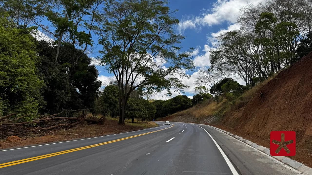 Foram finalizados mais de 90% dos serviços entre Presidente Olegário e Patos de Minas