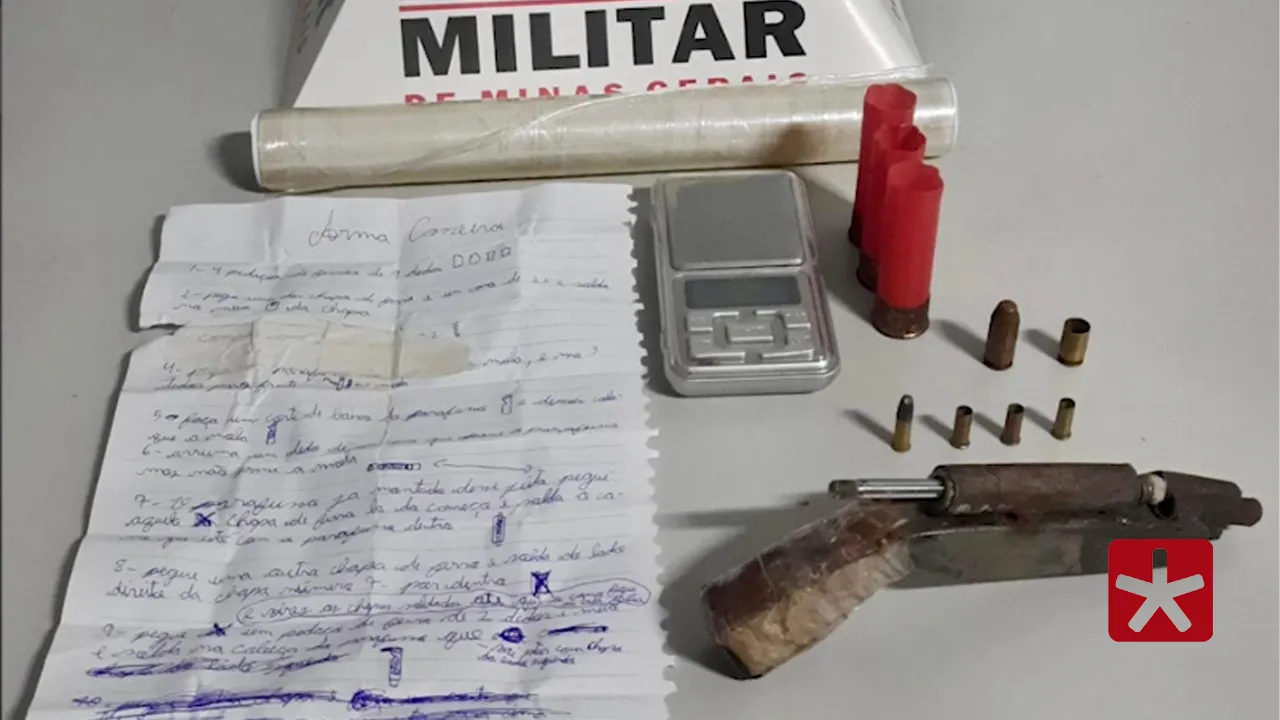 Segundo autoridades, menor alegou que objetos teriam sido entregues por um familiar 