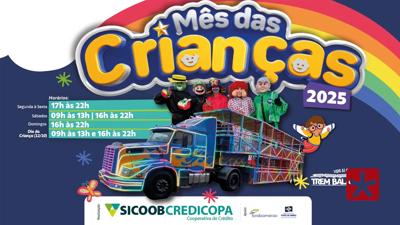 Evento promete encantar crianças e famílias da região com diversas atrações gratuitas