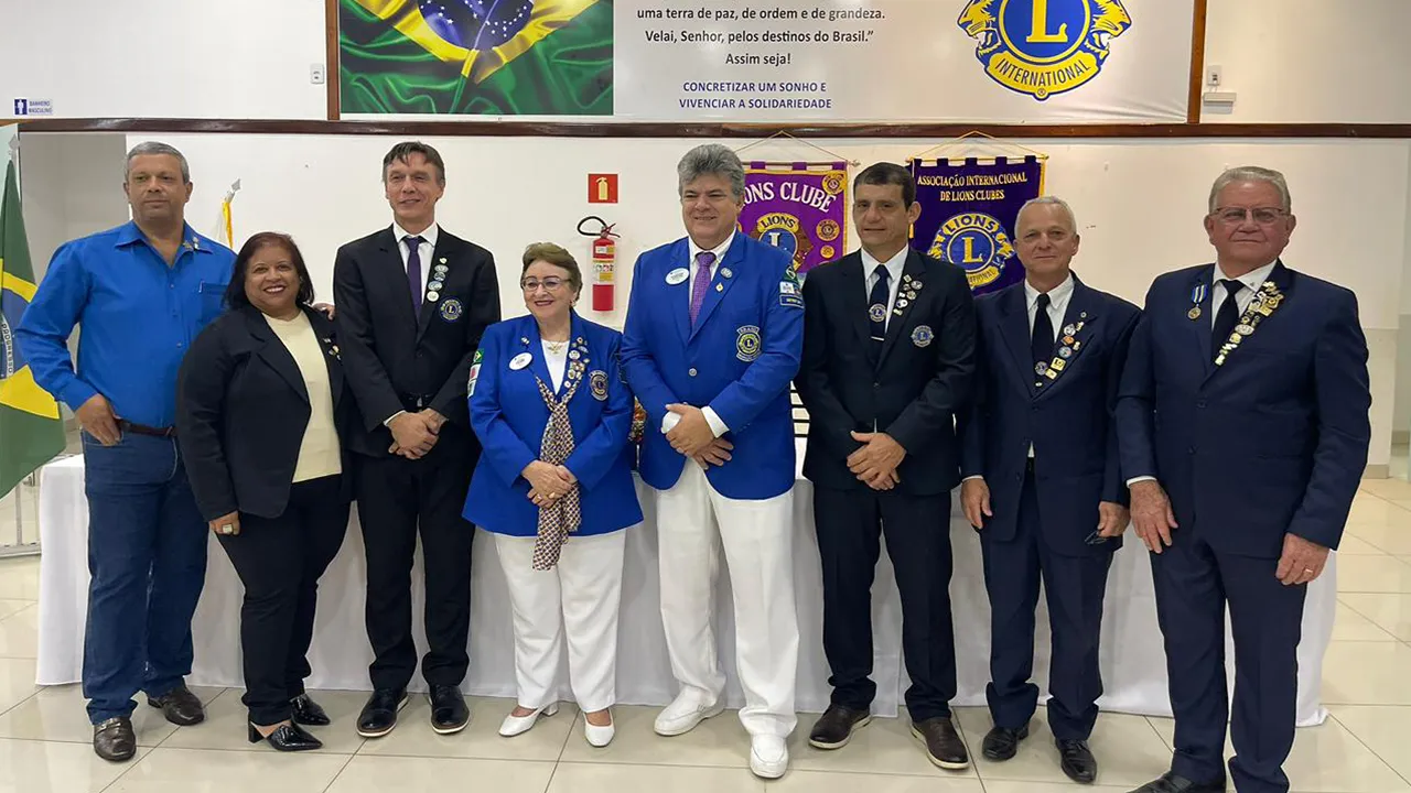 Stela Maris, participou de evento com os Lions Clubes de Patos de Minas