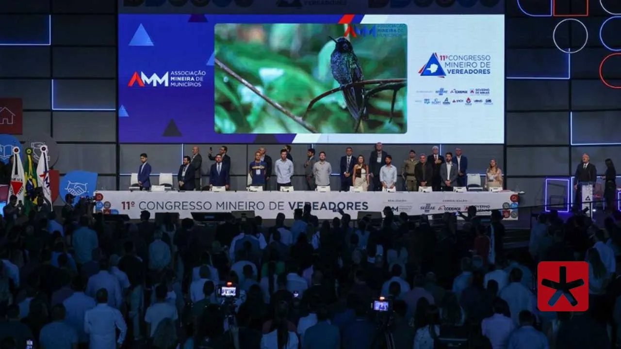 Mais de 3 mil participantes marcam abertura do 11º Congresso Mineiro de Vereadores em Belo Horizonte