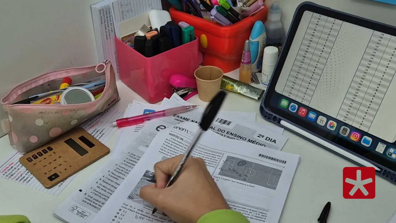 Prova terá cinco horas de duração e exigirá caneta preta transparente, documento de identificação e atenção às disciplinas específicas