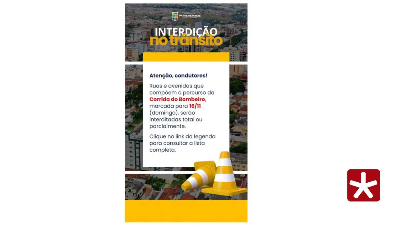 Corrida do bombeiro: saiba quais serão as intervenções no trânsito