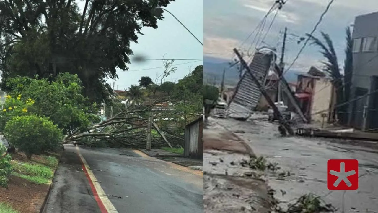 Além disso, o volume de água provocou alagamentos em diversos pontos