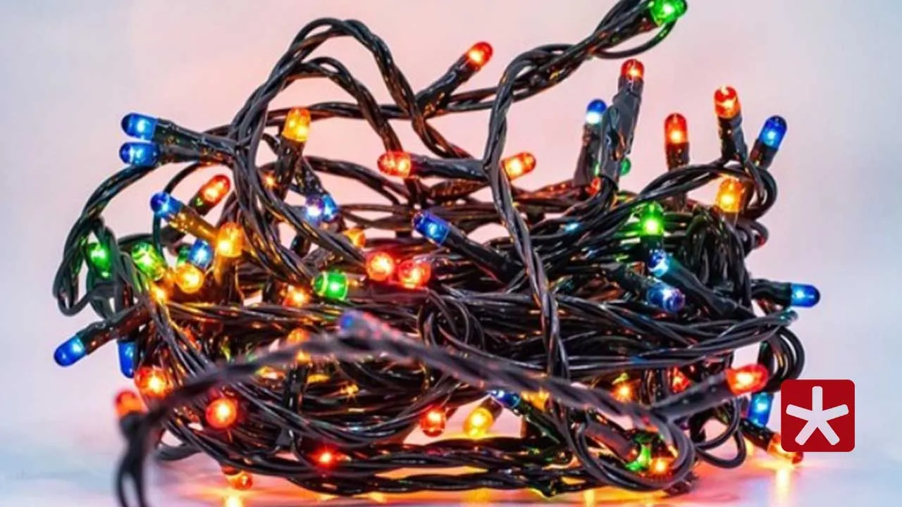 A fixação dos enfeites deve ser feita de forma segura