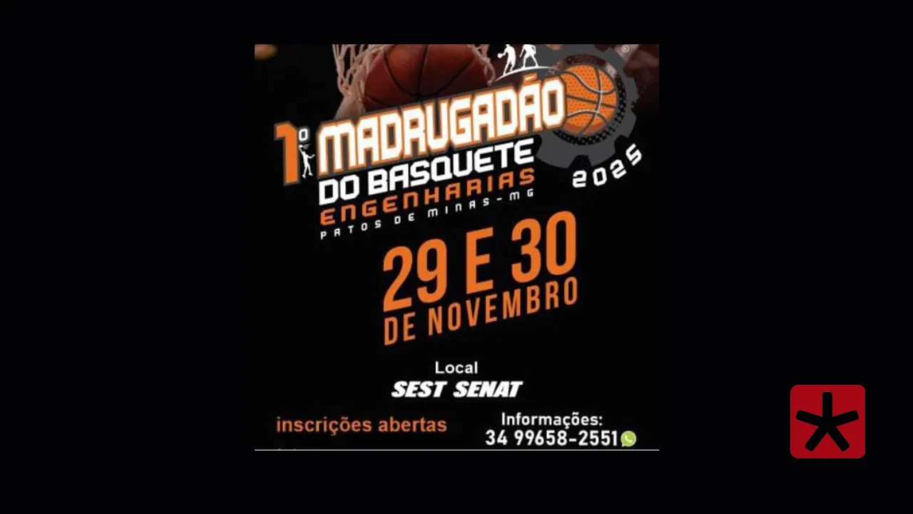 Evento será realizado no Sest Senat e já está com inscrições abertas para atletas e equipes