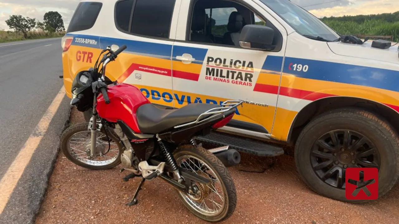 Polícia apreende adolescente embriagado conduzindo motocicleta em rodovia