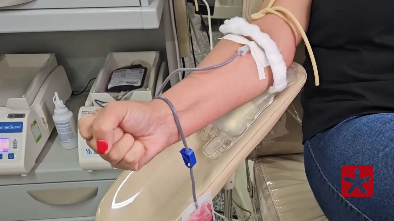 Segundo captadora, uma bolsa de sangue de até 450 ml pode salvar até quatro vidas
