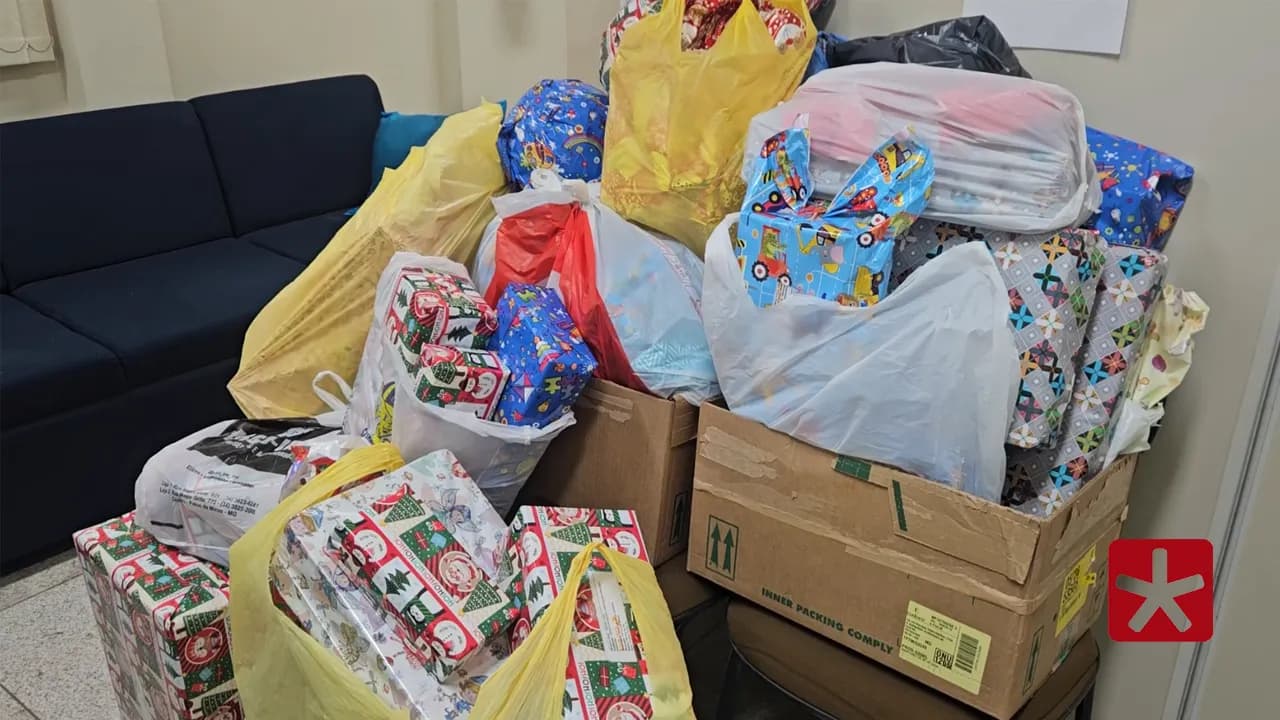 Campanha aguarda receber mais de 200 presentes para alegrar o Natal dos pequenos