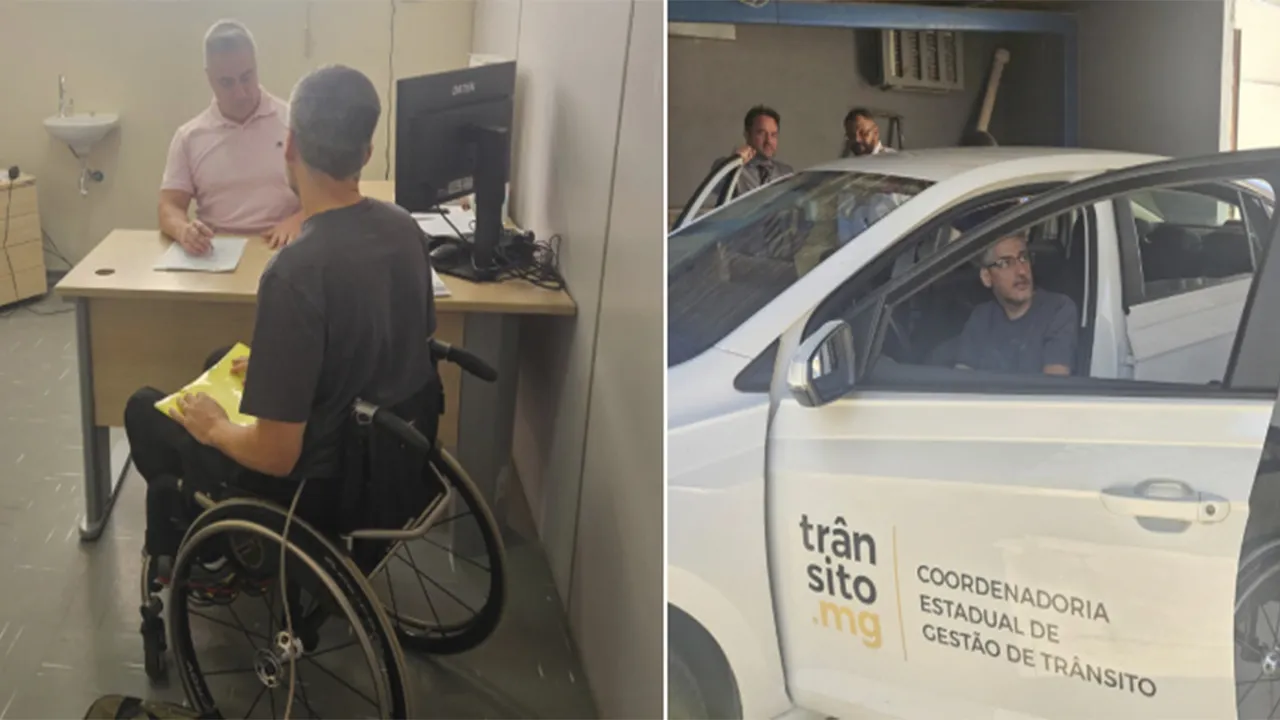 Digitalização do envio de documentos facilita processos de CNH para pessoas com deficiência em Minas Gerais