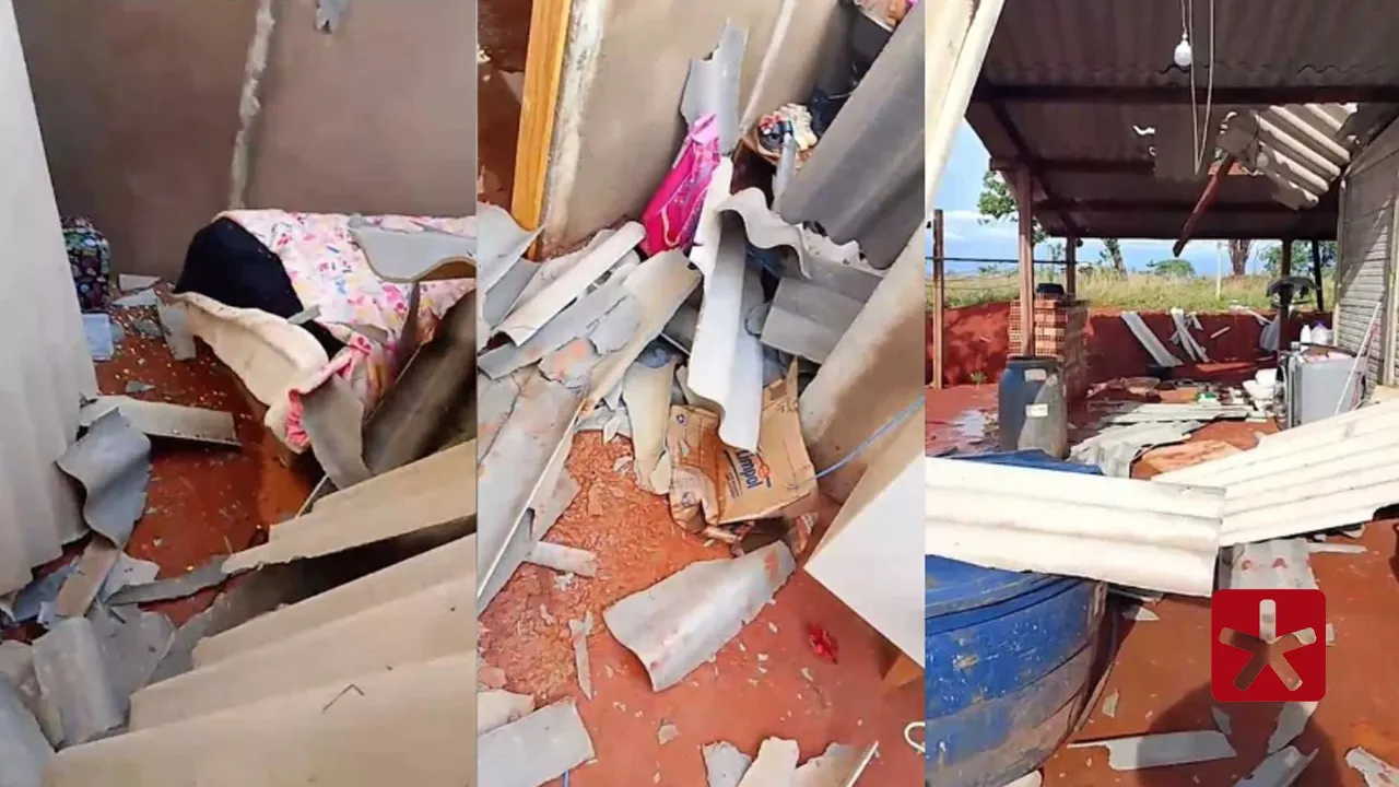 Sem condições de repor os danos, Nadielle Silva precisa de ajuda para reconstruir o imóvel