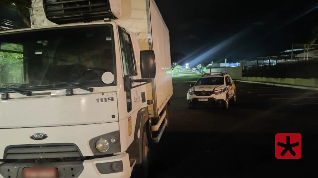 Jovem é preso após furto de caminhão e tentativa de fuga pela BR-365