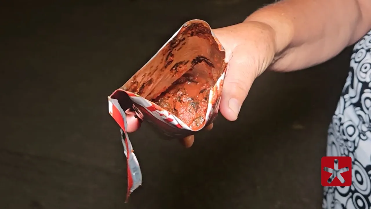 Objeto de cor escura e com cerca de 107 gramas foi descrito como sugestivo a um sapo 