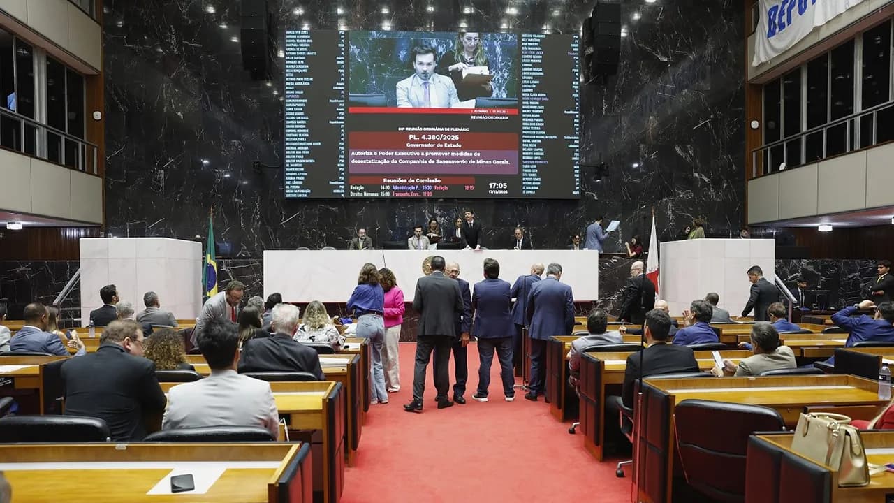 PL que autoriza privatização da Copasa é aprovado em definitivo